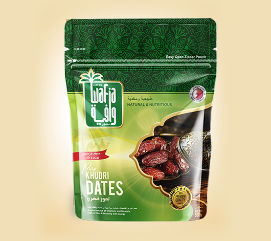 Wafia Pure Khudri Dates Pouch 500g
